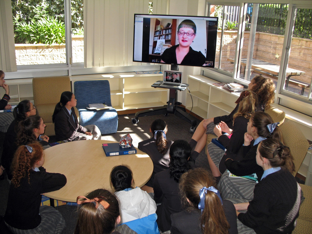 Skype poetry workshop