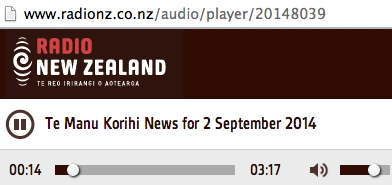 Radio New Zealand News Report