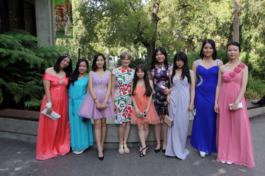 Senior Secondary 2015 School Formal.  Me with my  Year 11 and 12 ESL students.