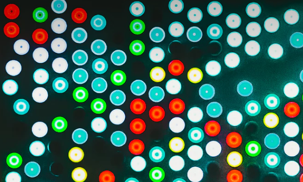 Image of coloured dots